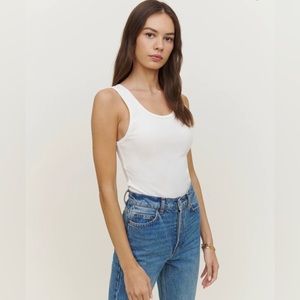 Reformation Erina Knit Tank